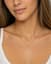 Birthstone Necklace — On-skin scale