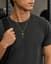 Crucifix Pendant — On model