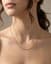 Maren Everyday Necklace — On-model scale