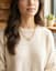 Maren Charm Necklace — Styled model