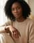 Diamond Signet Ring — Styled model