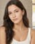 Lune Twisted Hoops — Styled model