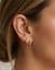 Lune Huggie Hoops Medium — Layering / stacking