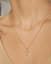 Cove Cross Pendant — Layering / stacking