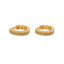 Lune Pavé Huggies Small — Clean product