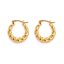 Lune Twisted Hoops — Clean product