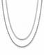 Double Chain Necklace — Clean product hero