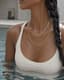 Double Chain Necklace — Waterproof / sweatproof proof