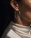 Classic Hoop — On-skin scale