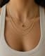 Double Chain Necklace — Stack / layering styling