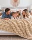 The Birdie Blanket — With the family