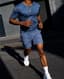 Cuban Bar Pendant Chain 3MM — On model