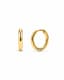 Lune Huggie Hoops Medium — Clean product