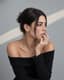 Lune Huggie Hoops Medium — Everyday lifestyle translation
