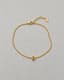 Cove Alphabet Bracelet — Flat lay