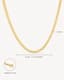 Maren Herringbone Necklace — Spec / diagram