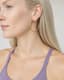Classic Hoop — On-skin scale