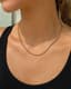 Box Chain Necklace — Stack / layering styling