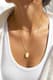 Oval Pendant Necklace — Stack / layering styling