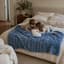 The Birdie Blanket — Cozy moment