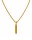 Cuban Bar Pendant Chain 3MM — Clean product