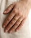 Diamond Signet Ring — Layering / stacking