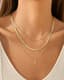 Maren Herringbone Necklace — Layering / stacking
