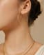 Lune Classic Hoops — Layering / stacking