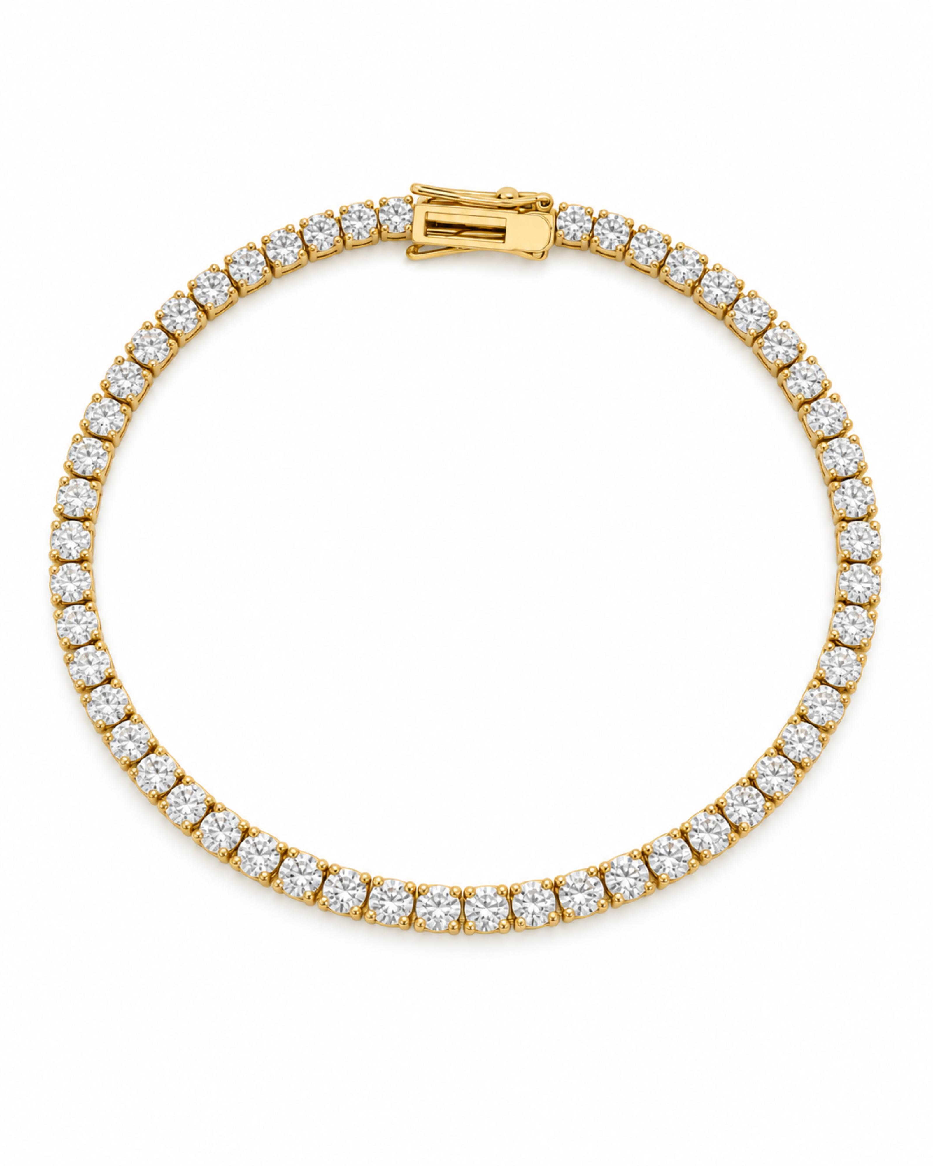 Tennis Bracelet - Gold
