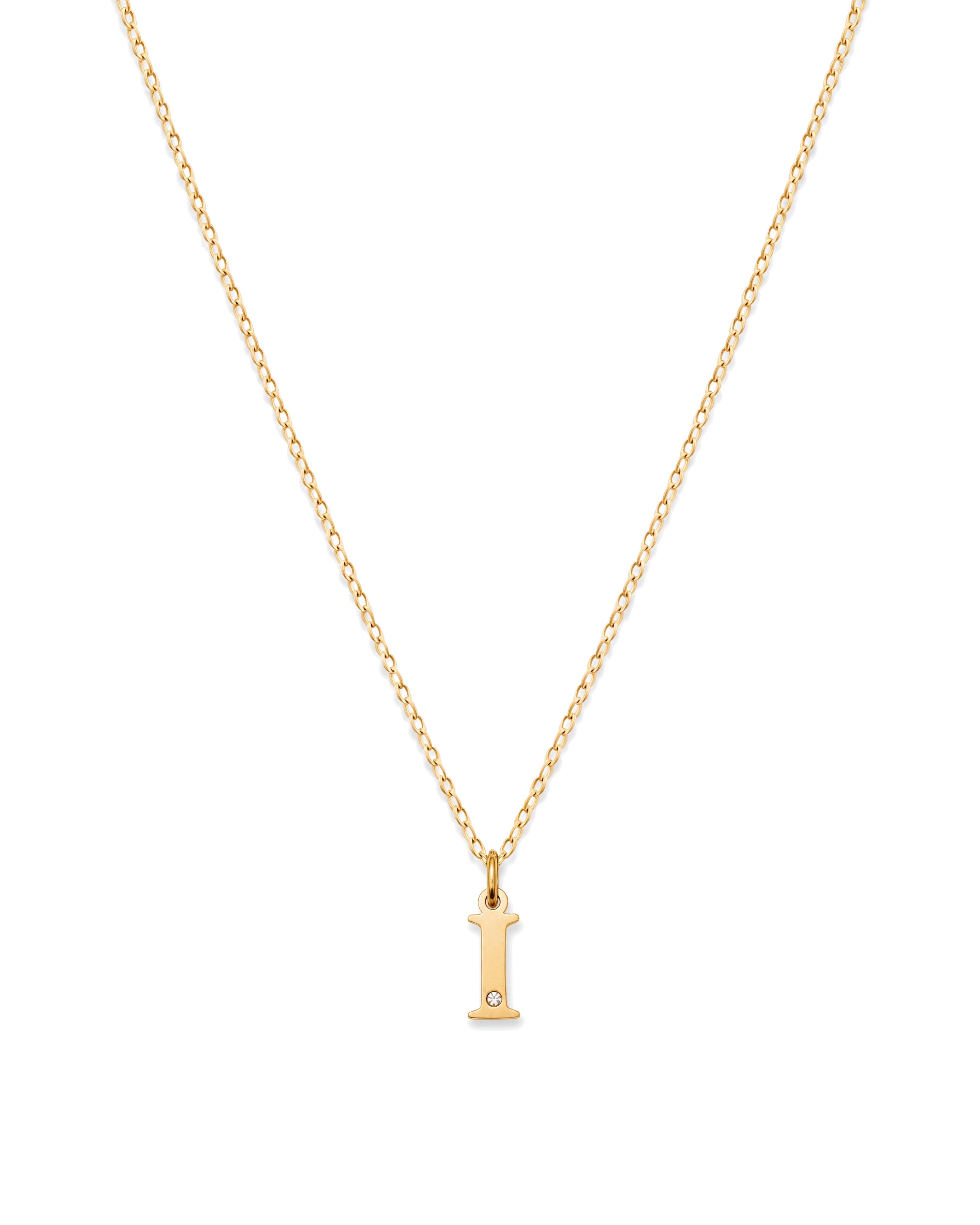 Initial Necklace — Clean product hero