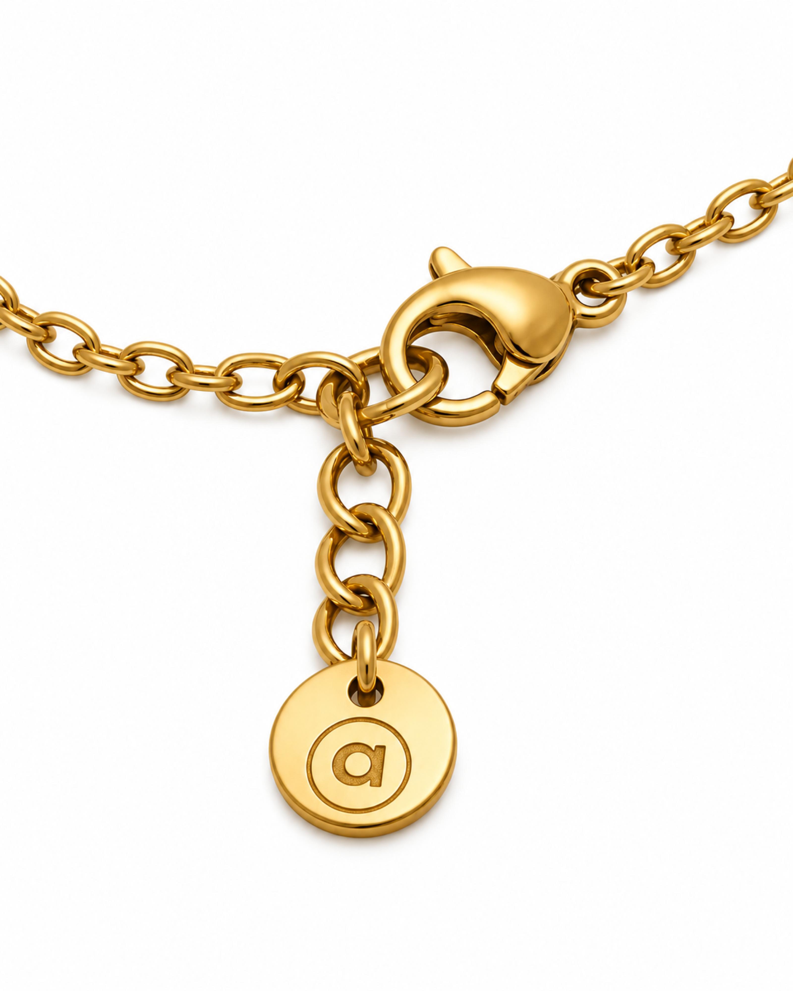 Cable Chain Necklace — Detail macro