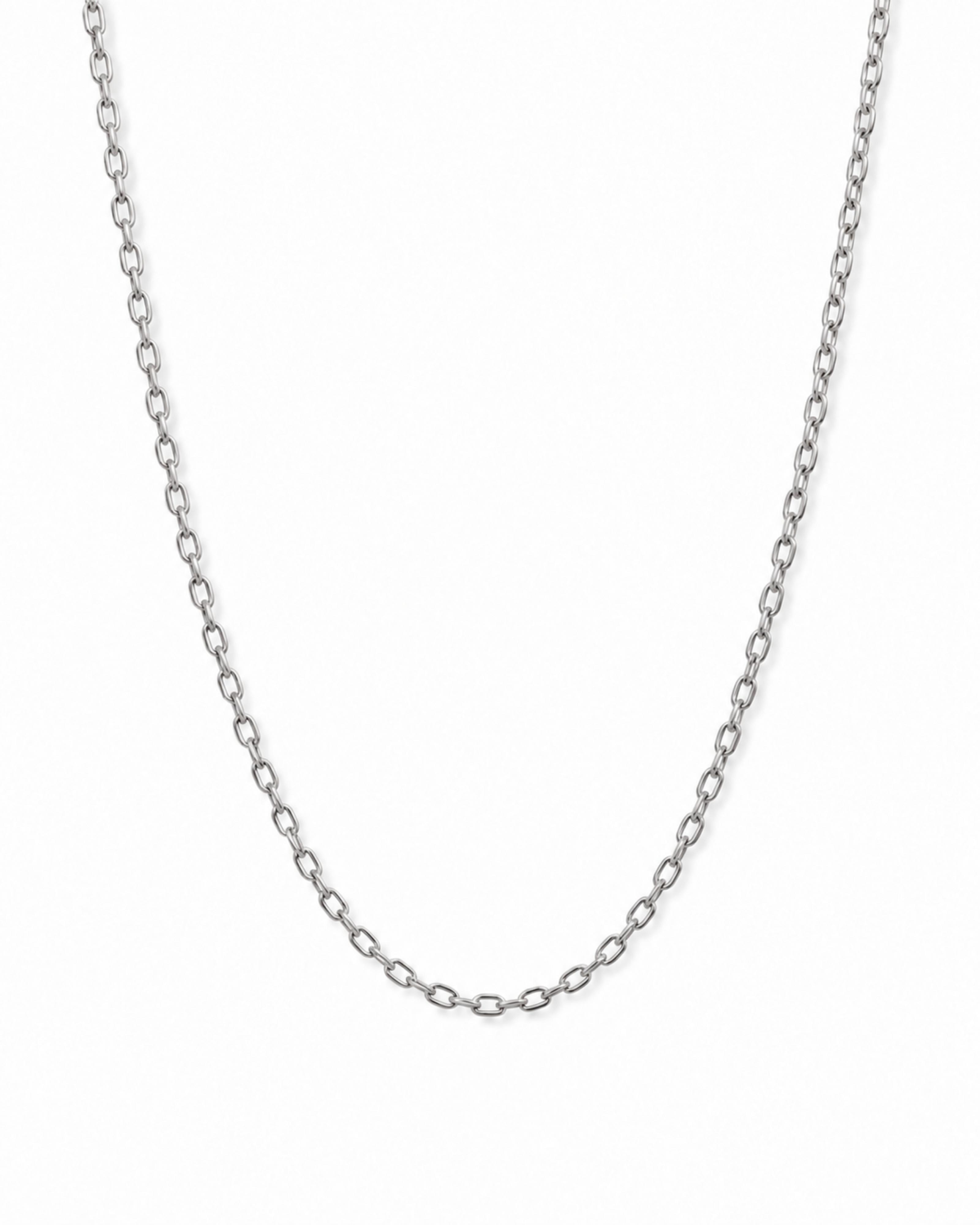 Cable Chain Necklace — Clean product hero