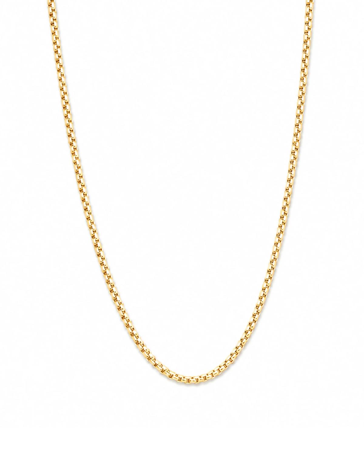 Box Chain Necklace — Clean product hero
