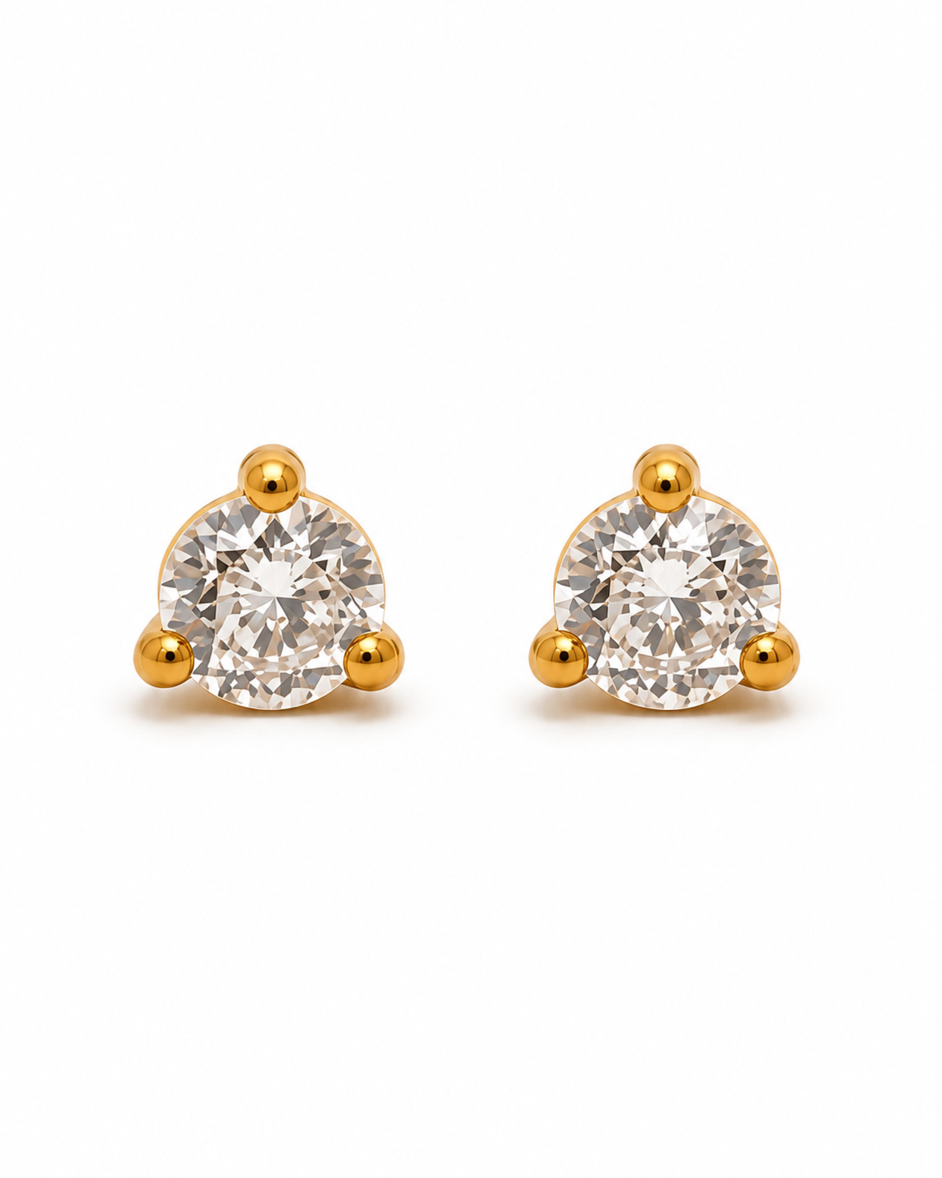 Bar Stud - Gold