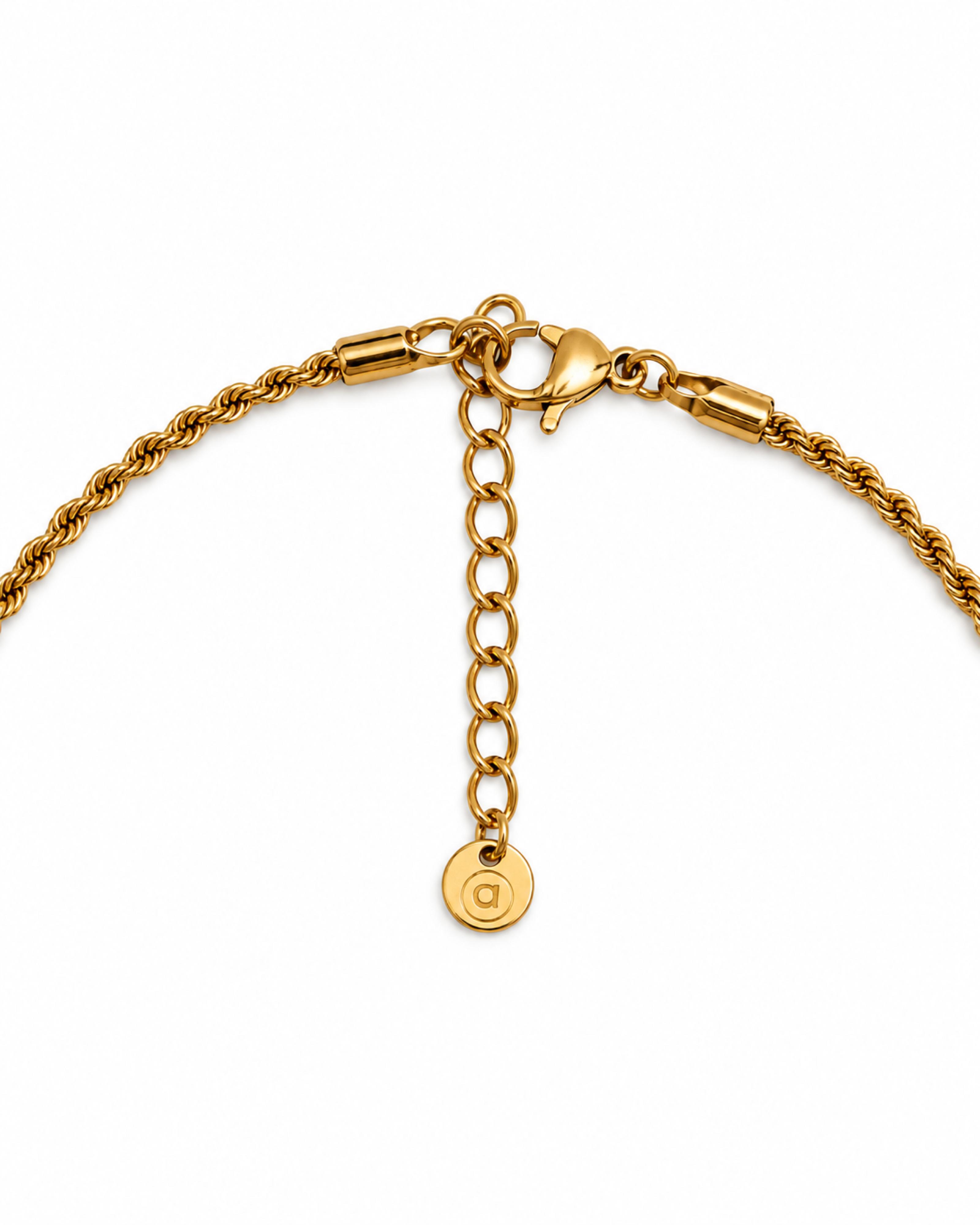 Rope Chain Necklace — Detail macro
