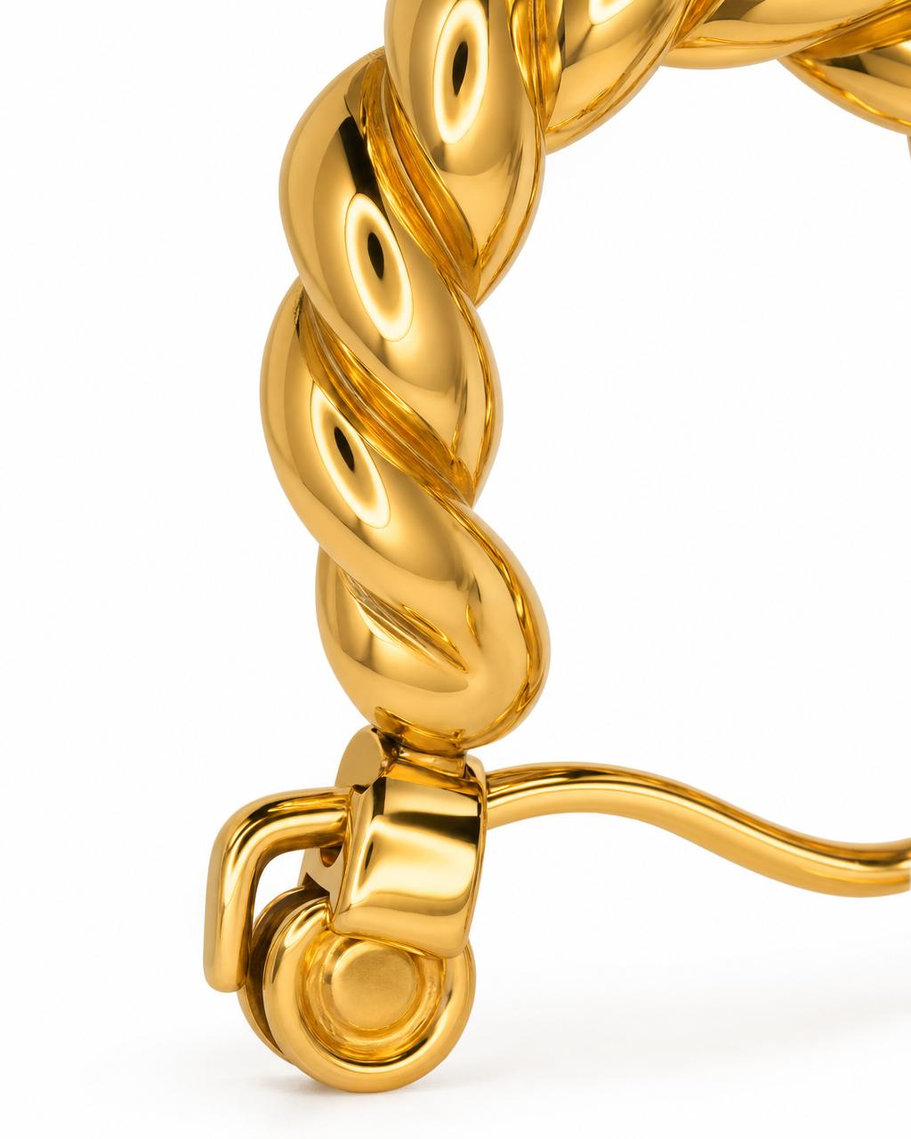 Twisted Hoop — Detail macro
