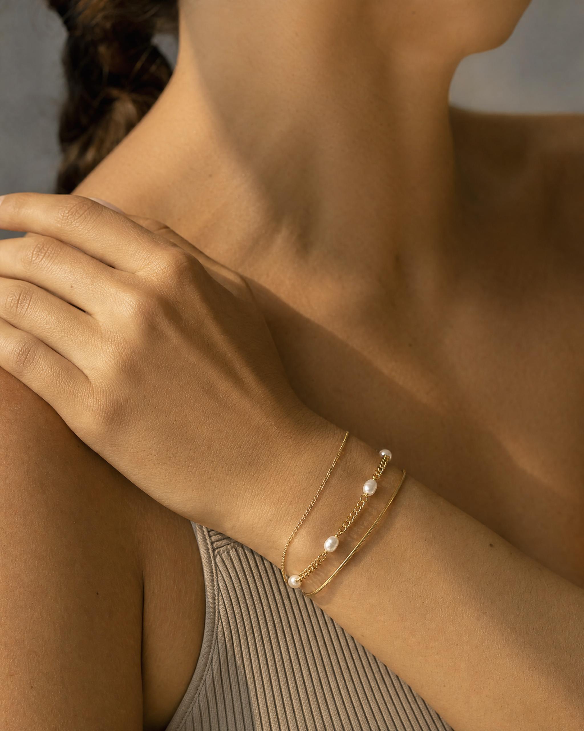 Freshwater Pearl Bracelet — Stack / layering styling
