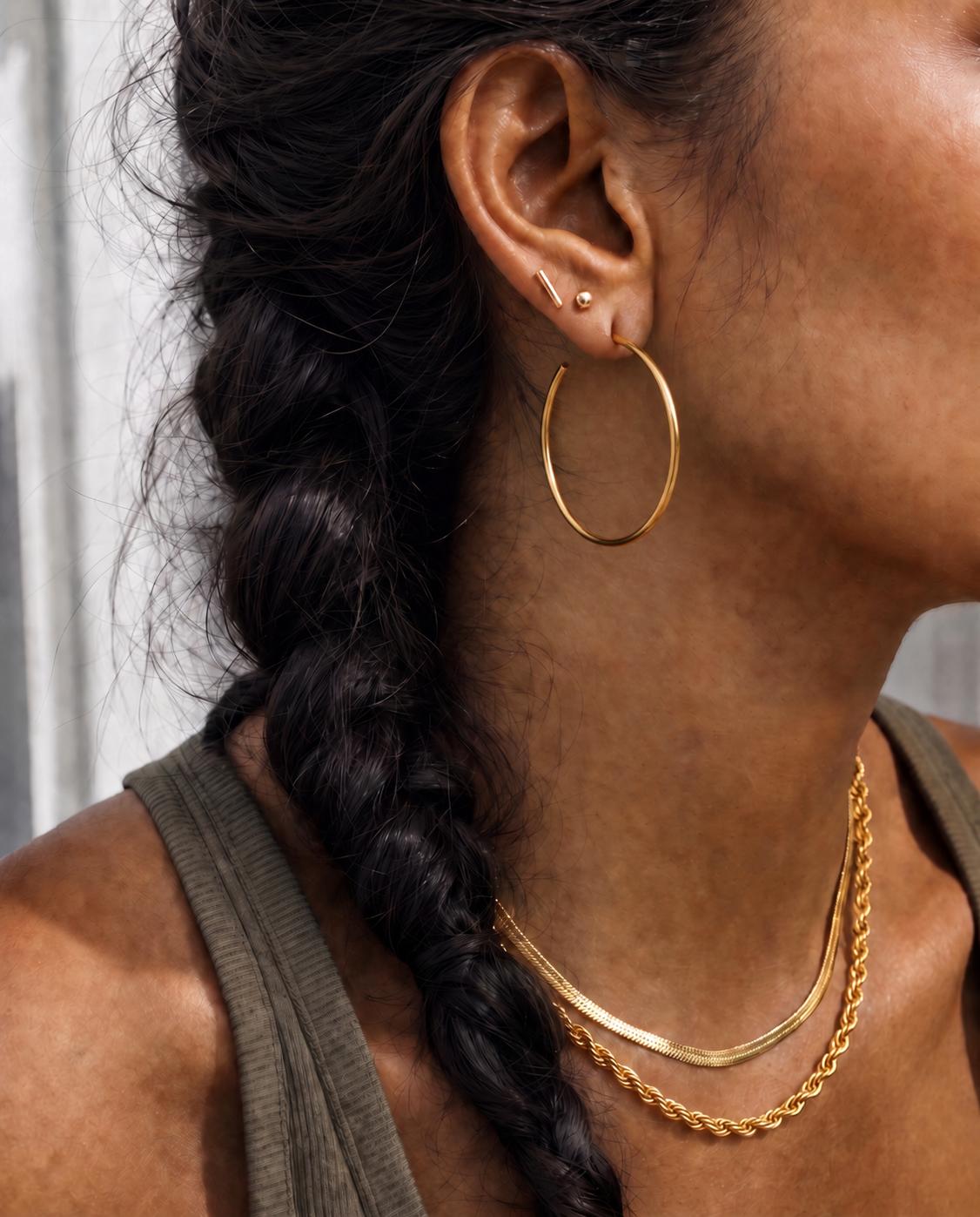 Classic Hoop — Stack / layering styling