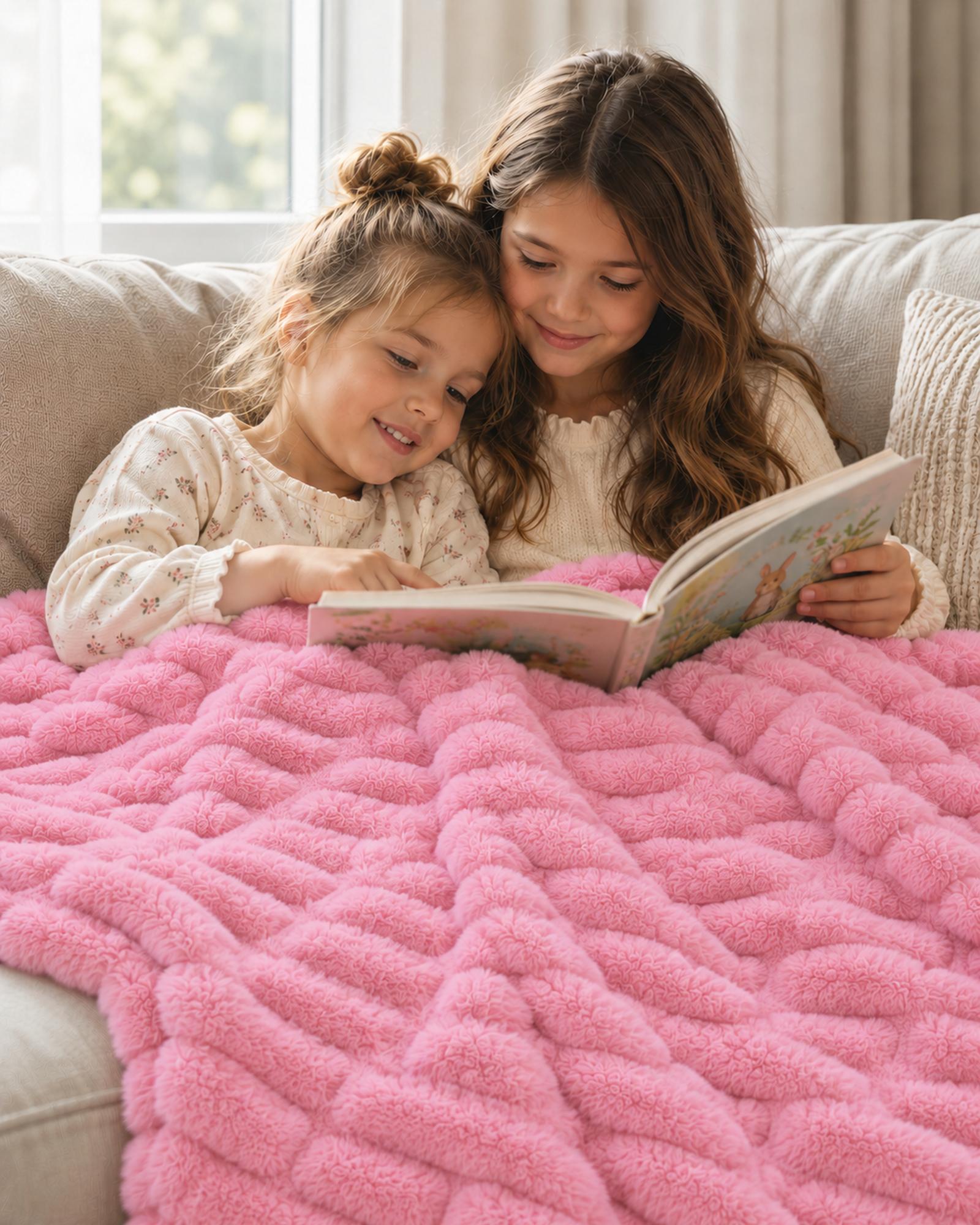 The Birdie Blanket — Cozy moment