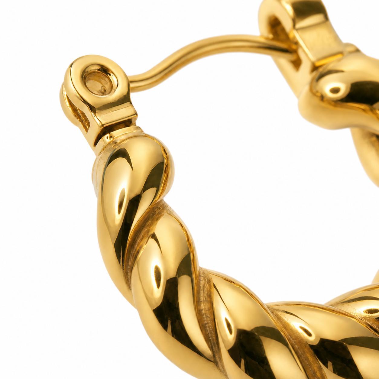 Twisted Hoop — Detail macro