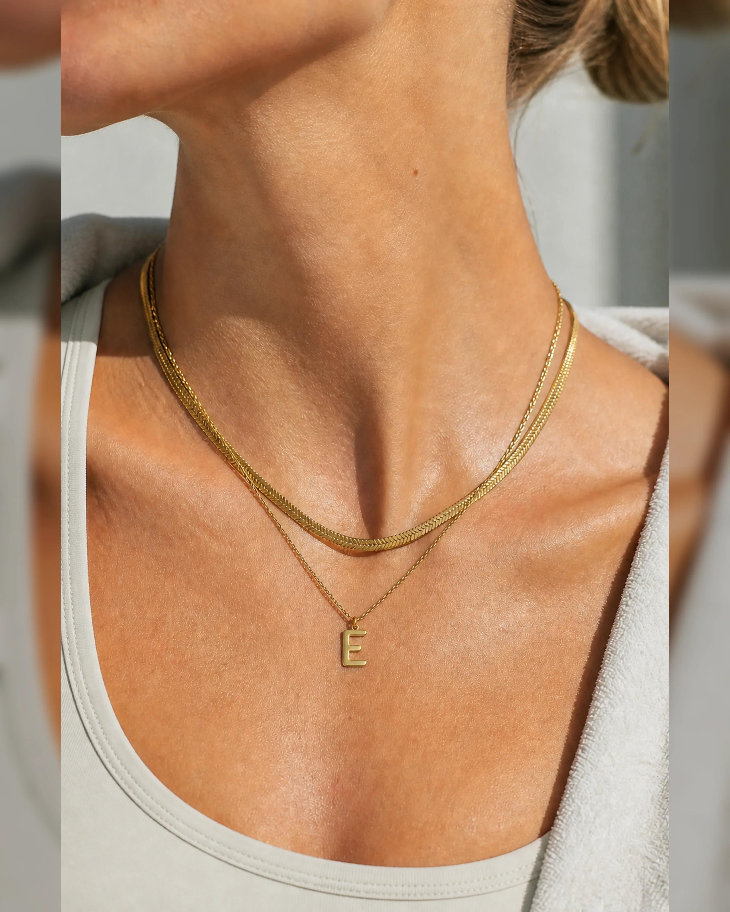 Herringbone Chain Necklace