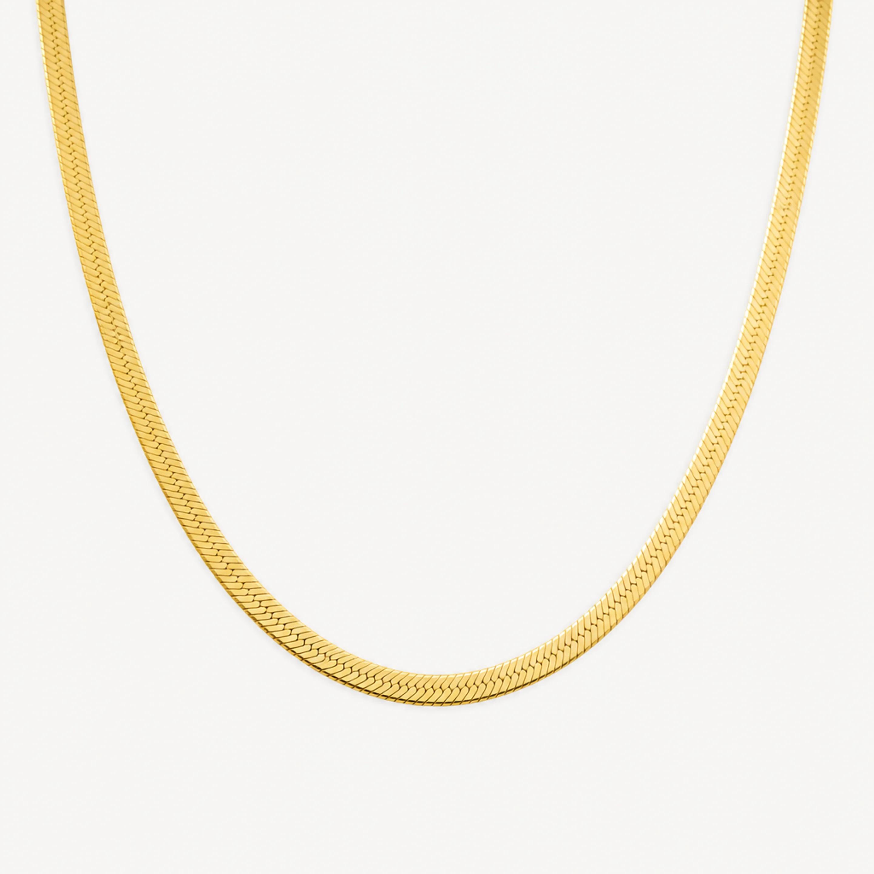 Herringbone Chain Necklace