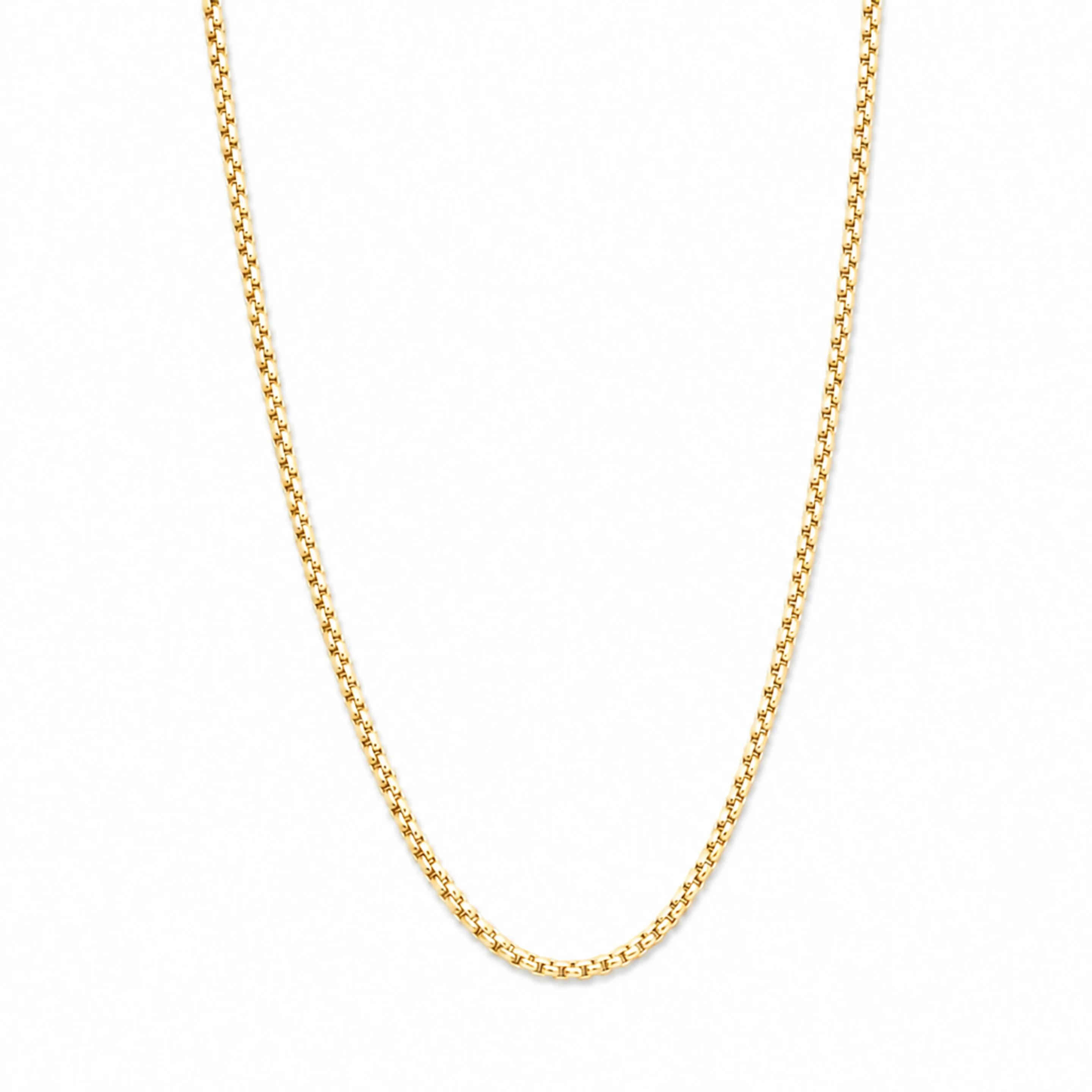 Box Chain Necklace — Clean product hero