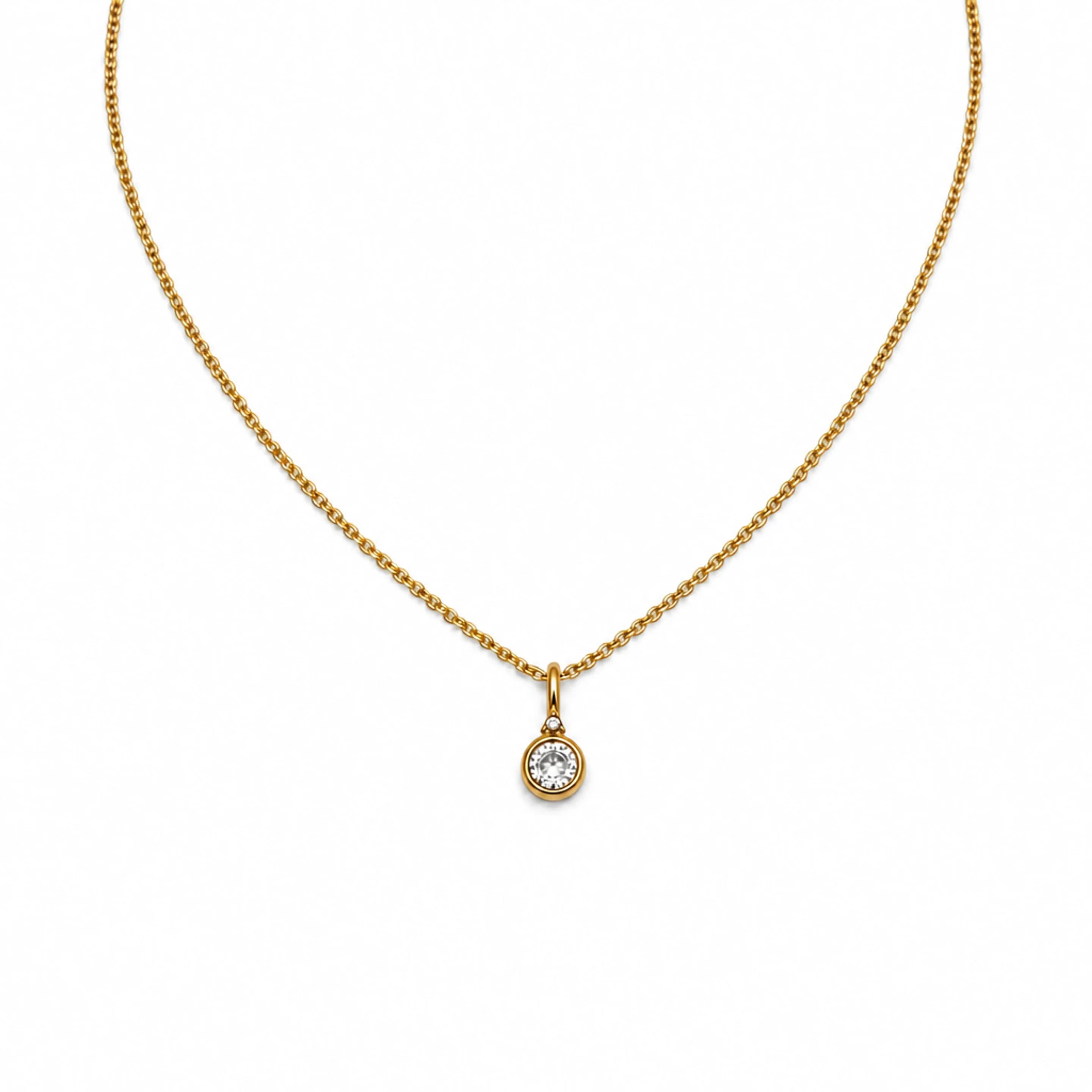 Birthstone Necklace — Clean product hero