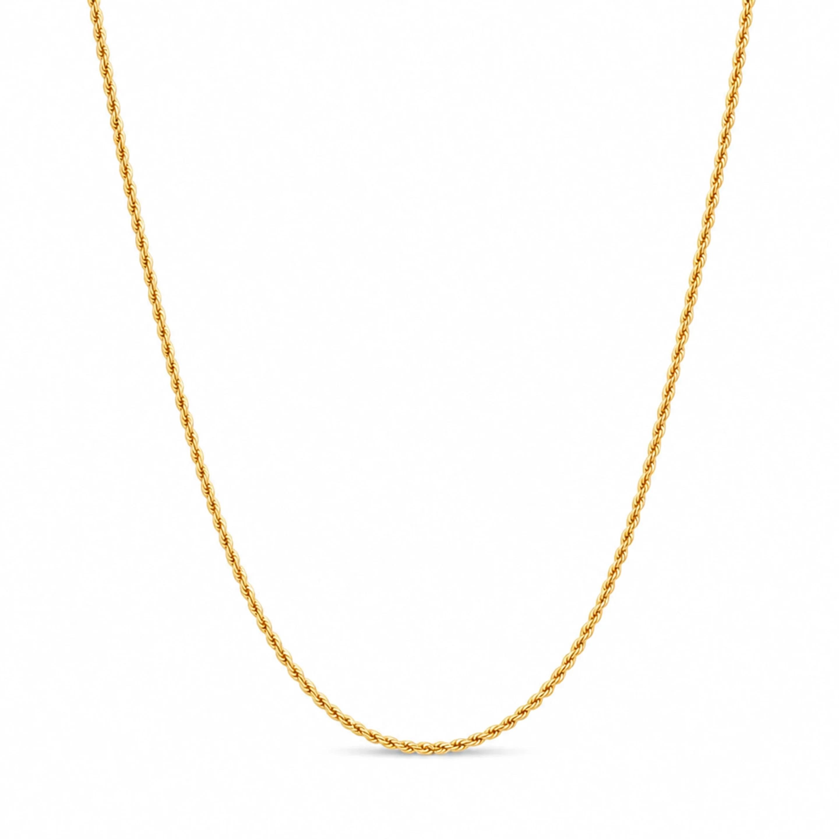 Rope Chain Necklace — Clean product hero