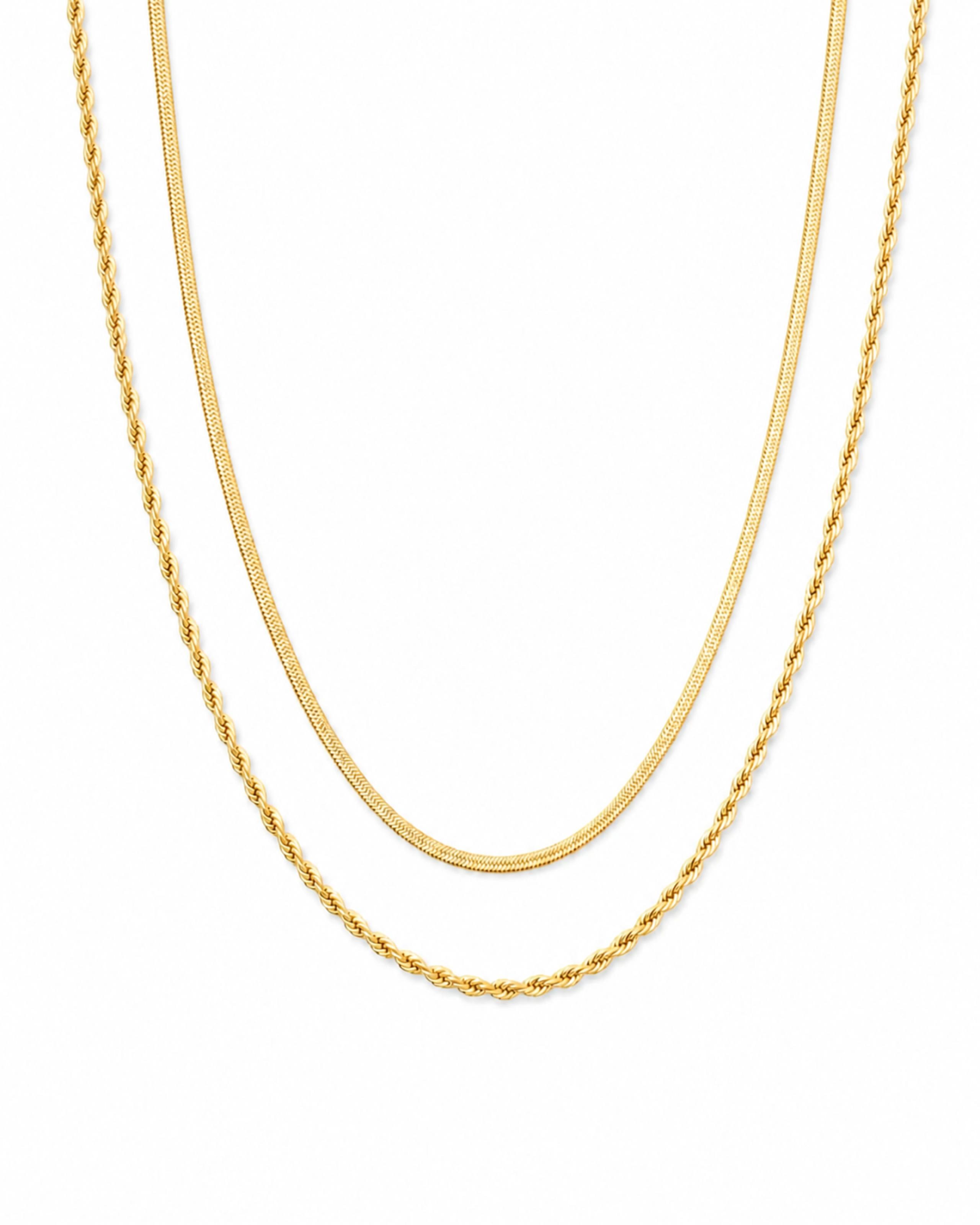 Double Chain Necklace