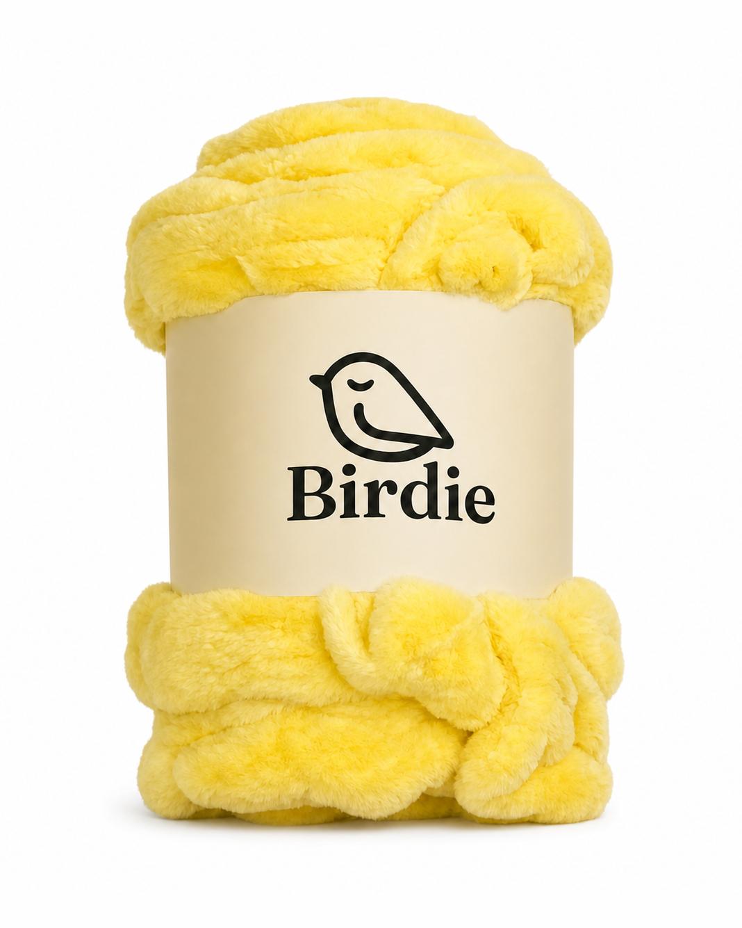 The Birdie Blanket - Lemonade, alternate view