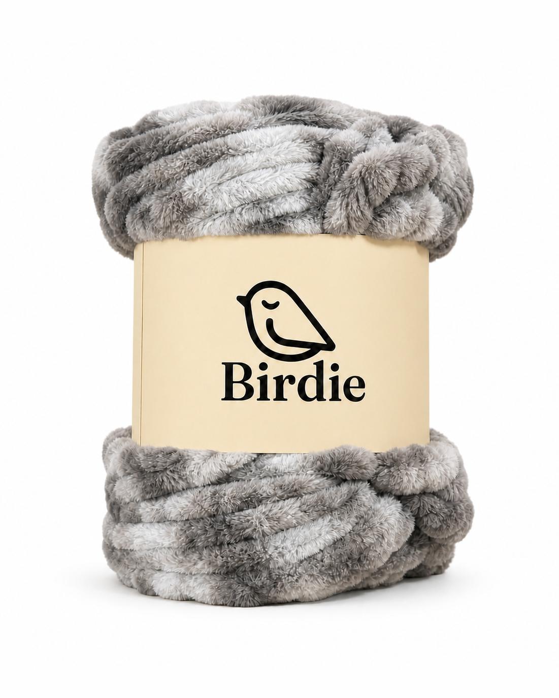 The Birdie Blanket - Nimbus, alternate view