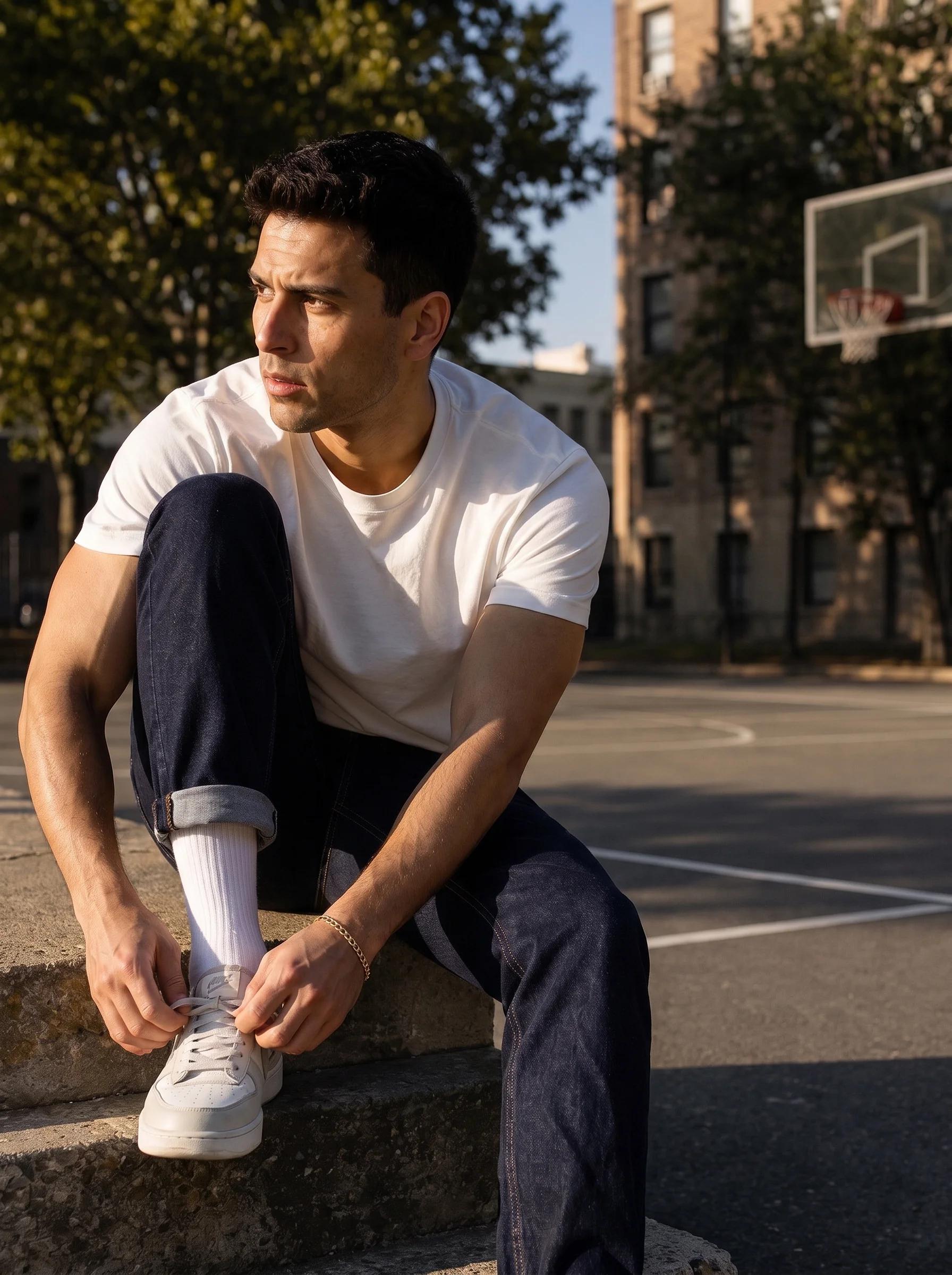 Forge basketball court — bracelet homepage hero