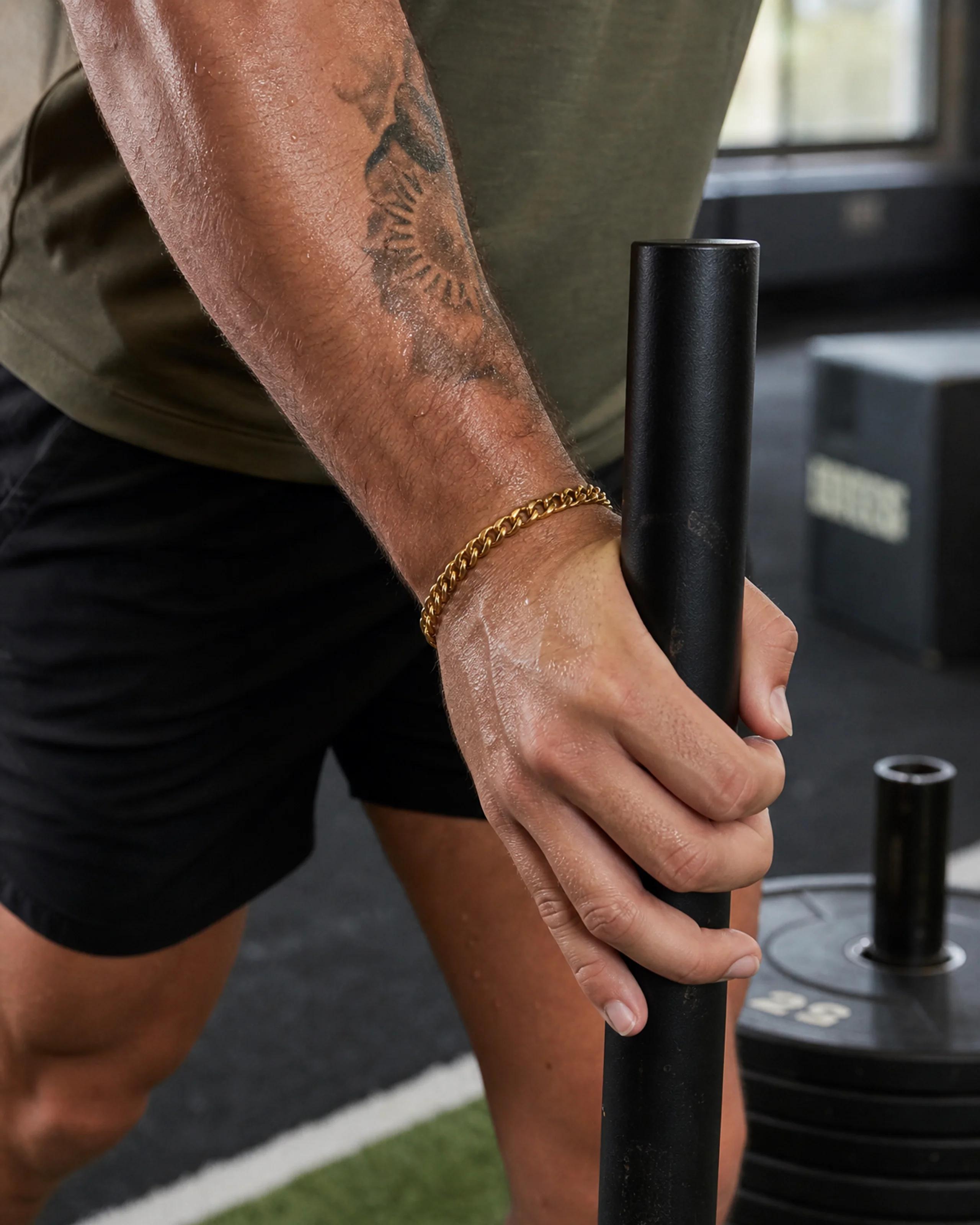 The Cuban Bracelet 5mm — Active lifestyle